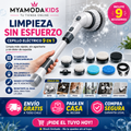 Cepillo Eléctrico Multifuncional 9 en 1 para Limpieza Profunda