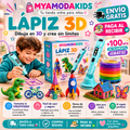 Lapiz 3D con 100 Metros filamentos
