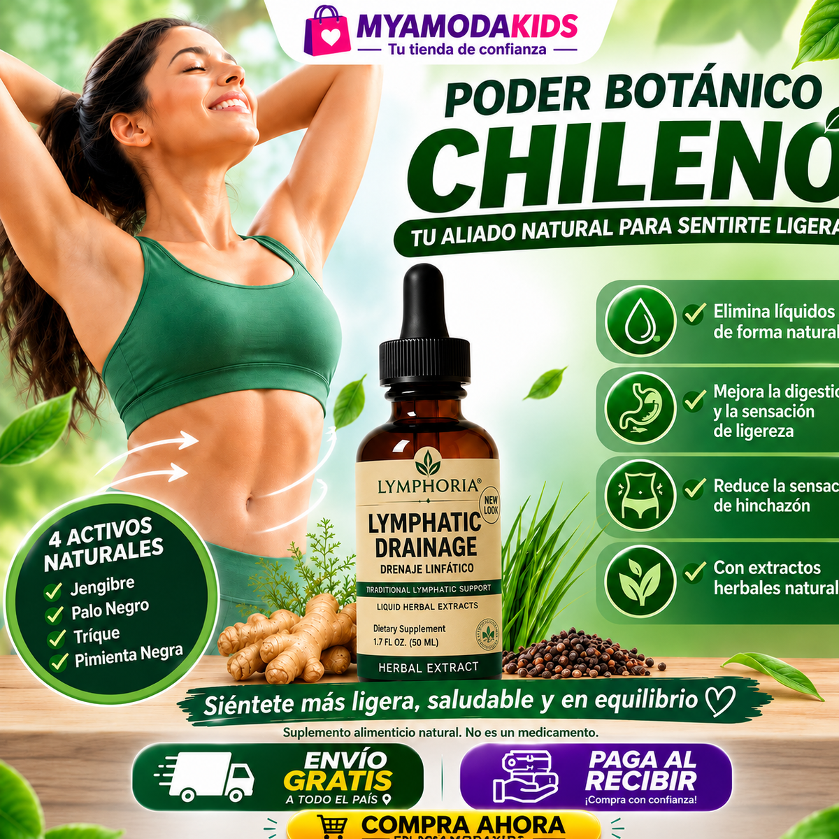 LYMPHORIA DRENAJE LINFATICO X 60 ML