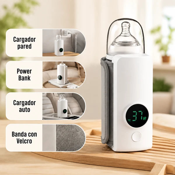 🍼✨ Calentador Portátil para Mamaderas 🍼✨